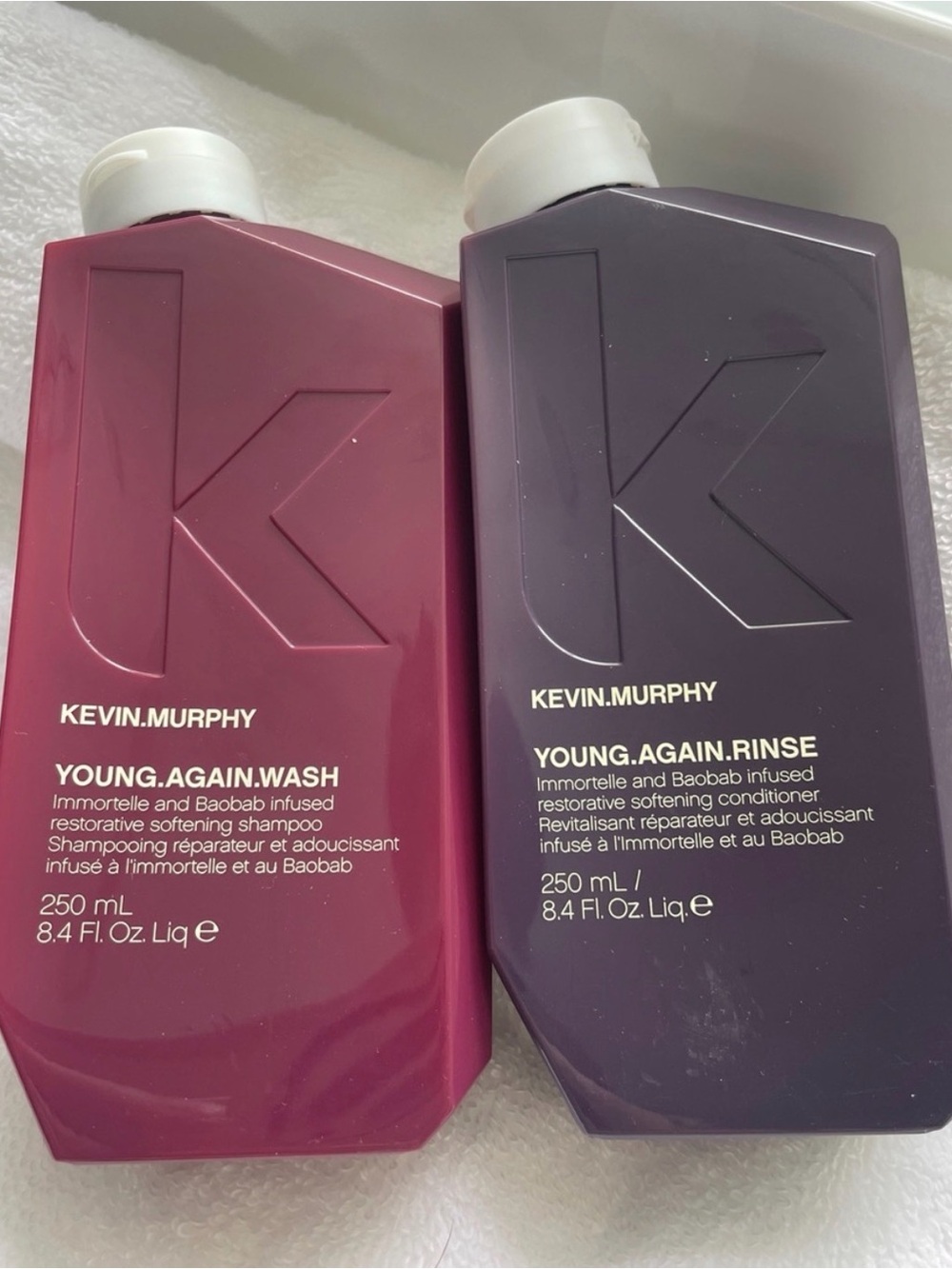 KEVIN.MURPHY Young Again Shampoo & Conditioner (75% full)